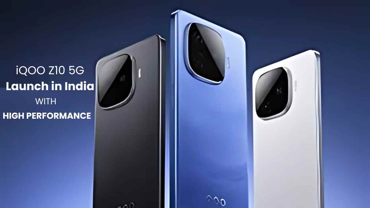 iQOO Z10 5G Launch in India