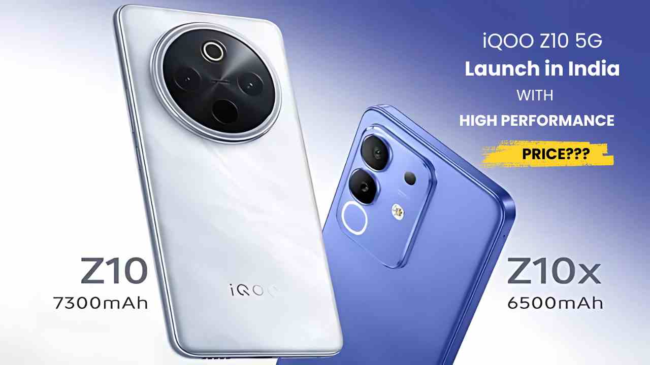 iQOO Z10 5G and Z10x 5G Launched in India with 7300mAh Battery and 50MP Camera